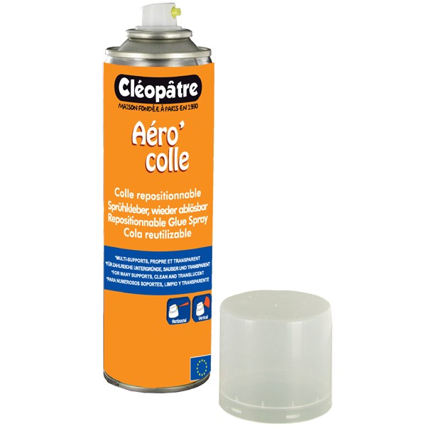 ADHESIVO SPRAY CLEOPATRE ***REPOSICINONABLE*** DE 400ML REF: ACR400PP