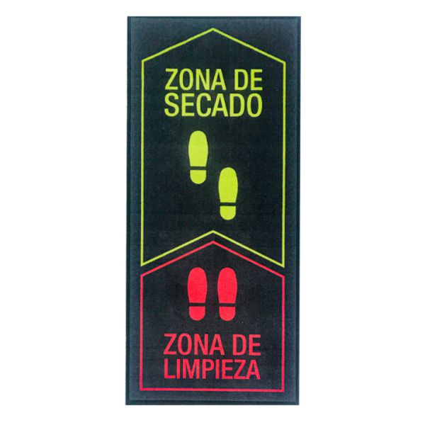 ALFOMBRILLA ANTIBACTERIANA CON SUPERFICIE DE SECADO Y DE DESINFECCION DIMENSIONES 150x67CM