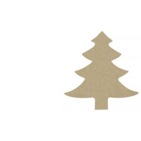 ARBOL NAVIDAD CARTON PACK DE 4 UNIDADES NIEFENVER REF. 1300133