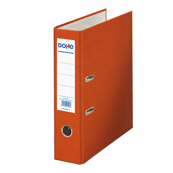 ARCHIVADOR FOLIO DOHE 70MM. NARANJA 90126