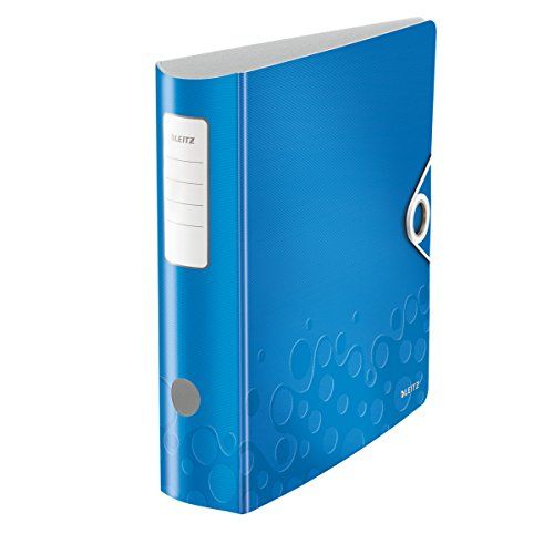 ARCHIVADOR PALANCA FOLIO WOW LEITZ AZUL REF: 11060036