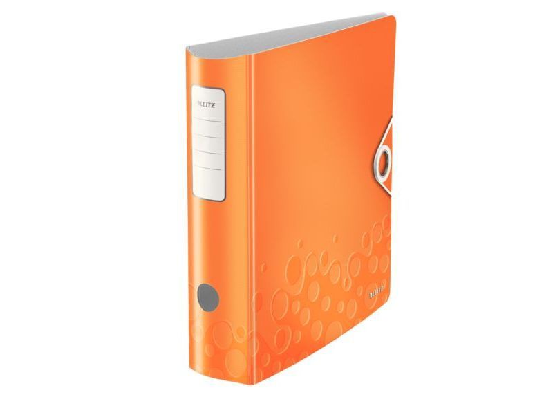 ARCHIVADOR PALANCA FOLIO WOW LEITZ NARANJA REF: 11060044