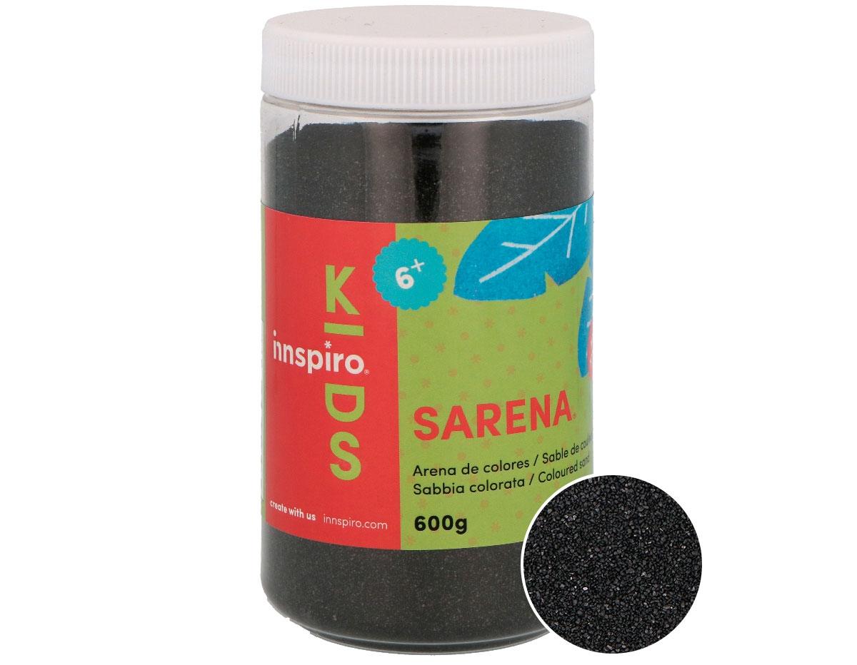 ARENA DE COLOR PARA MANUALIDADES ***COLOR NEGRO*** BOTE 600 GRAMOS REF: Z1701