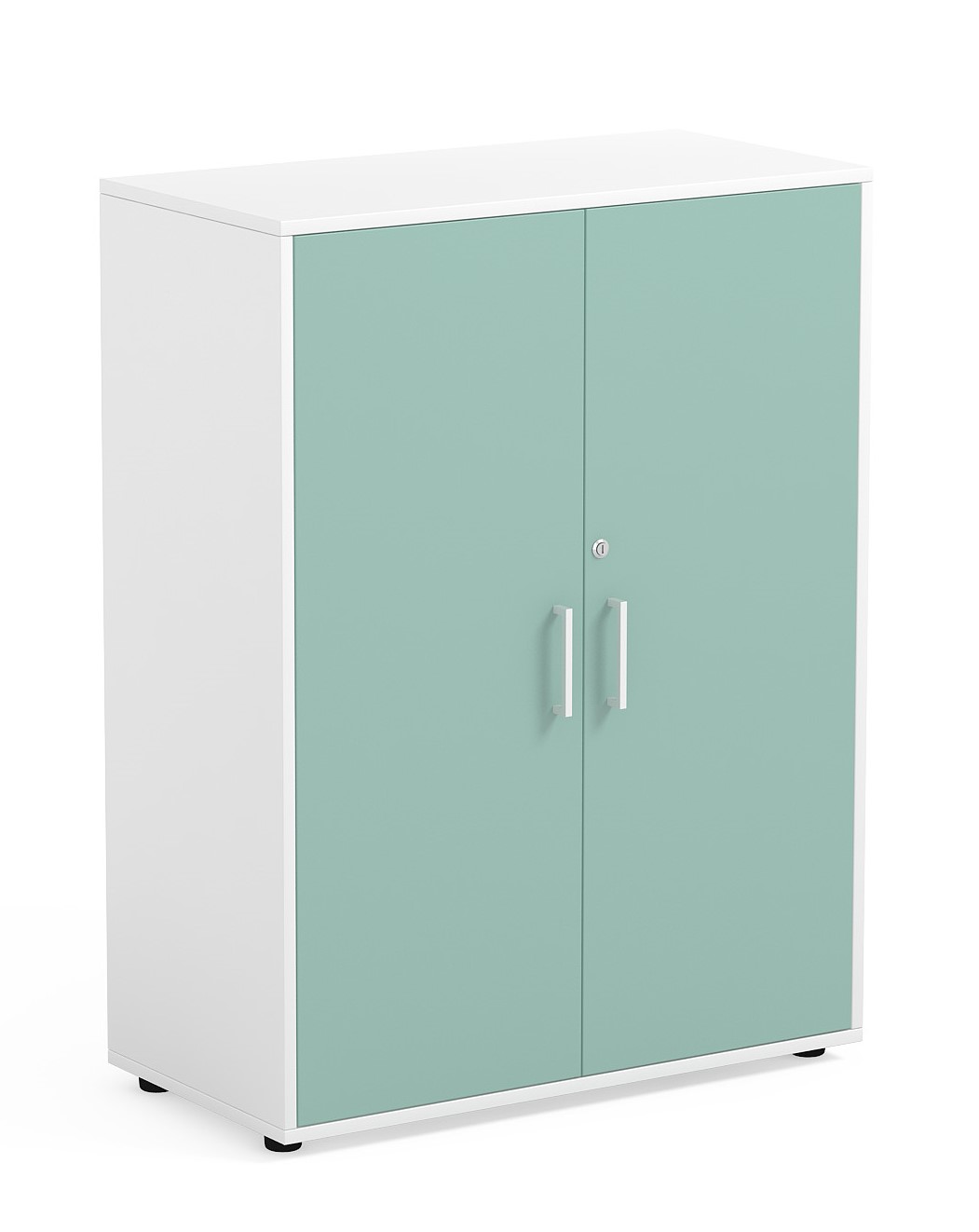 ARMARIO EMMY CON 2 LEJAS INTERIORES CON PUERTAS Y CERRADURA DE 1198X900X450MM  REF. 533-502