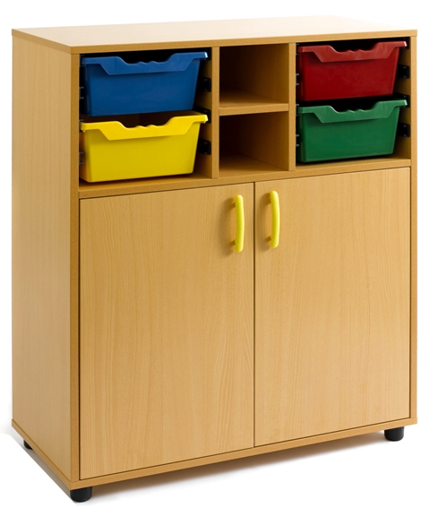 ARMARIO GAVETERO MEDIANO PUERTAS 2+2 HUECOS TAGAR  DIMENSIONES: 113X90X40CM REF: 731-8 ***OFERTA***