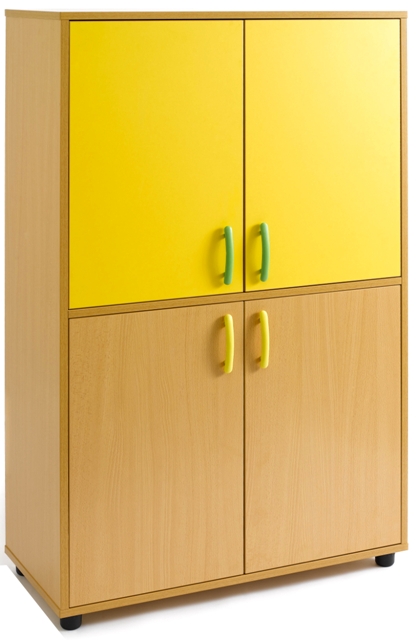 ARMARIO MEDIO 4 PUERTAS Y 4 HUECOS TAGAR DIMENSIONES: 148X90X40CM REF: 741-2
