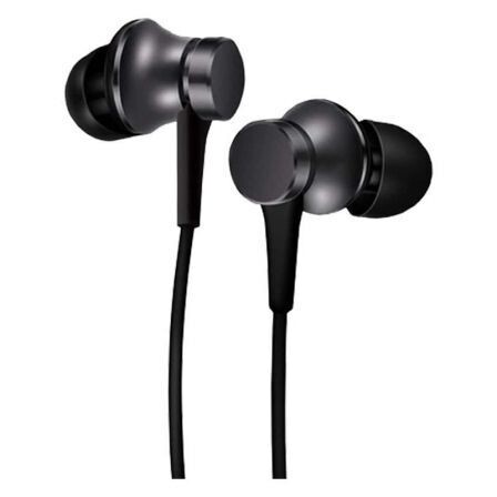 AURICULARES BOTON CON CABLE XIAOMI IN-EAR BLACK 14273 - CABLE PLANO - CLAVIJA 3.5MM REF: XIA-AUR 14273