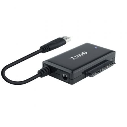 Adaptador para Discos Duros 2.5"/3.5" Tooq TQHDA-01A/ USB 3.0 Macho - SATA