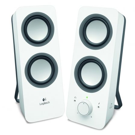 Altavoces Logitech Z200/ 10W/ 2.0/ Blanco