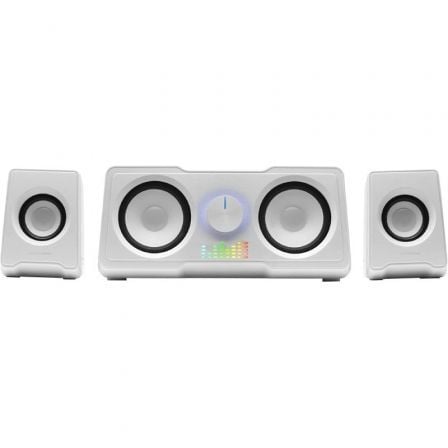 Altavoces Mars Gaming MS22W/ 35W/ 2.2/ Blancos