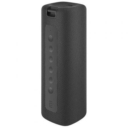 Altavoz con Bluetooth Xiaomi Mi Portable Bluetooth Speaker/ 16W/ 2.0/ Negro