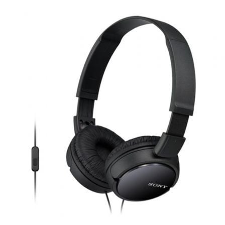 Auriculares Sony MDRZX110APB/ con Micrófono/ Jack 3.5/ Negros