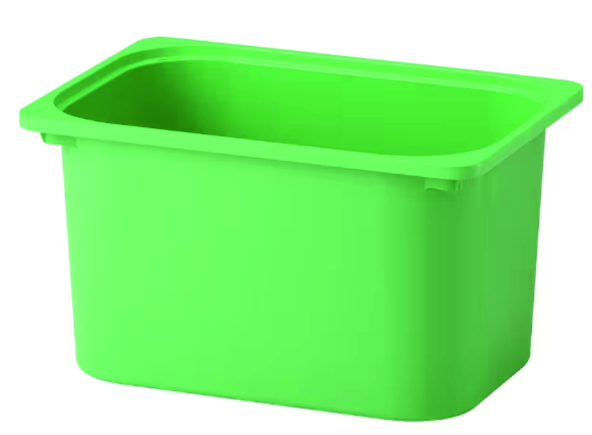 BANDEJA CUBETA PARA ALMACENAMIENTO ARMARIOS INFANTILES