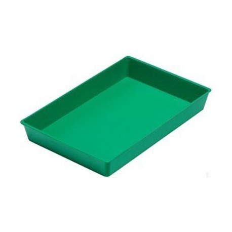 BANDEJA MULTIUSO 24X13X3CM VERDE 209