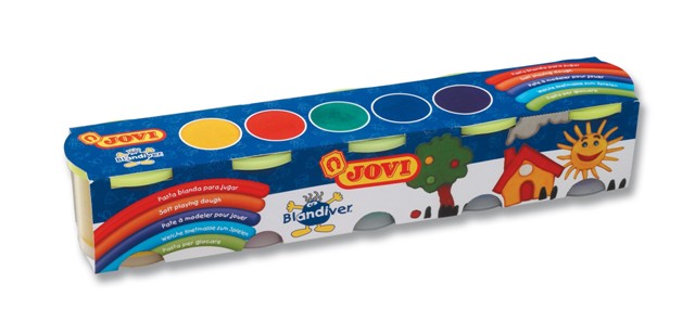 BLANDIVER COLORES SURTIDOS PACK 5 BOTES DE 110G REF.405