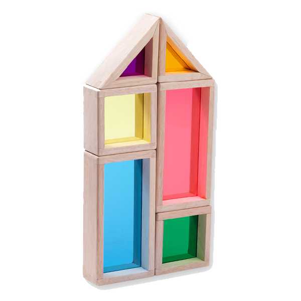 BLOQUES DE COLORES RAINBOW BLOCKS ANDREUS TOYS REF: WW-2522