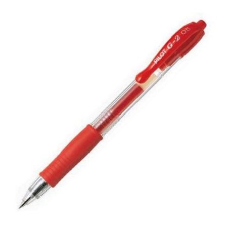 BOLIGRAFO PILOT G2 ROJO