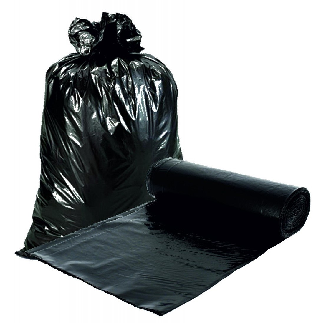 BOLSA BASURA 55X60 NEGRO PACK DE 20 UNIDADES