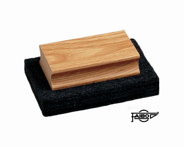 BORRADOR FIELTRO PUÑO MADERA PIZARRA VERDE TIZA REF. 15