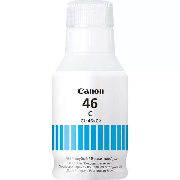 BOTELLA DE TINTA Canon GI46 Cyan Botella de Tinta Original - GI46C/4427C001