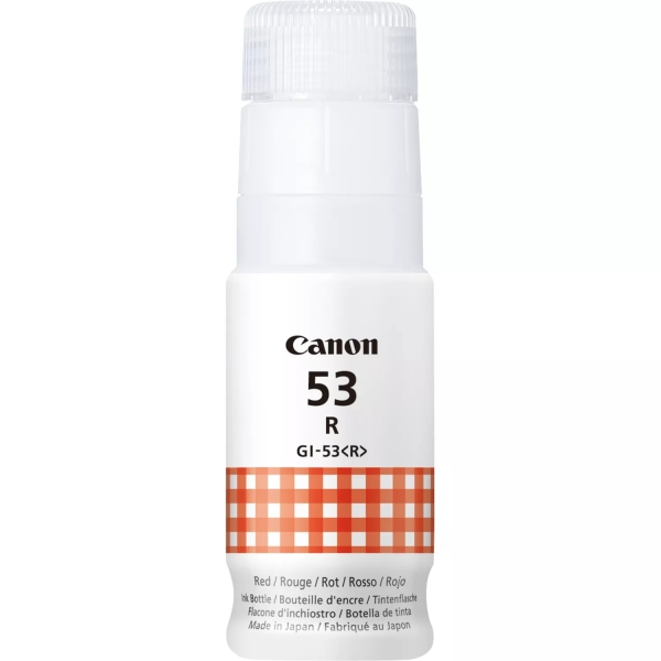 BOTELLA DE TINTA Canon GI53 Rojo Botella de Tinta Original - GI53R/4717C001