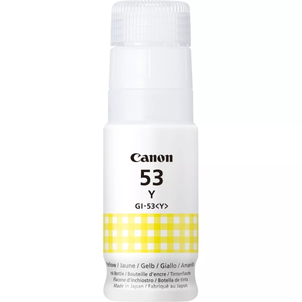 BOTELLA DE TINTA Canon GI56 Amarillo Botella de Tinta Original - GI56Y/4432C001