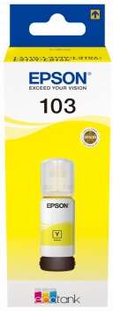 BOTELLA DE TINTA Epson 103 Amarillo Botella de Tinta Original - C13T00S44A10