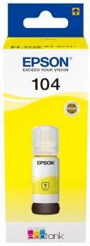 BOTELLA DE TINTA Epson 104 Amarillo Botella de Tinta Original - C13T00P440