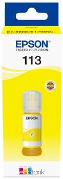 BOTELLA DE TINTA Epson 113 Amarillo Botella de Tinta Pigmentada Original - C13T06B440