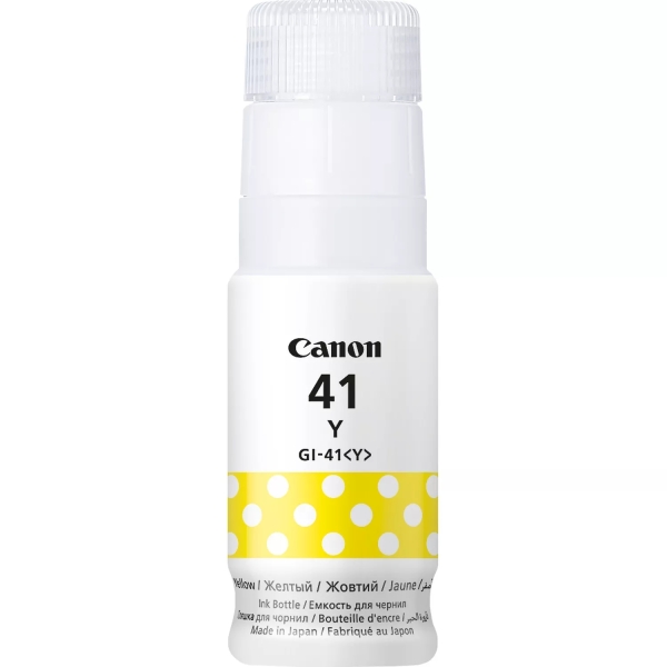 BOTELLA ORIGINAL Canon GI41 Amarillo Botella de Tinta Original - GI41Y/4545C001