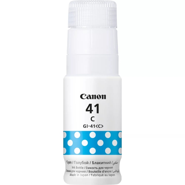 BOTELLA ORIGINAL Canon GI41 Cyan Botella de Tinta Original - GI41C/4543C001