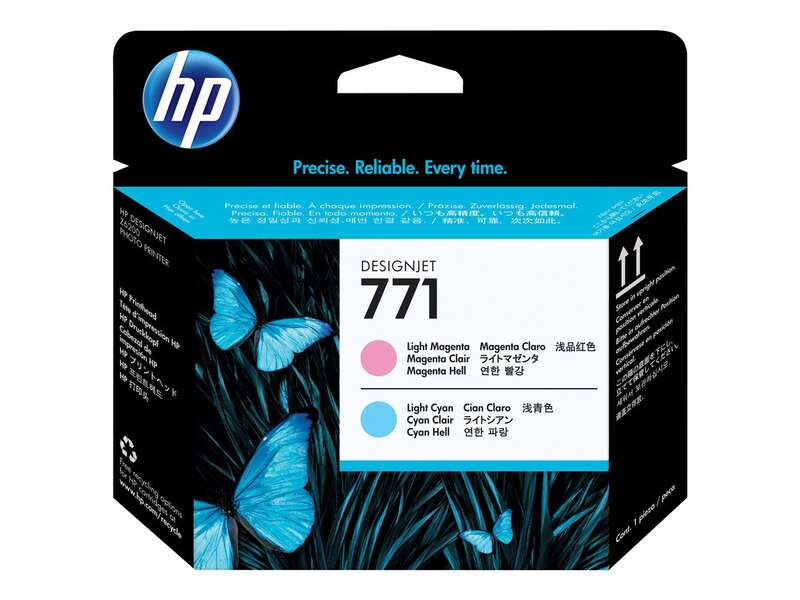 CABEZA DE IMPRESION HP 771 Cabezal de Impresion Original - Cyan Light, Magenta Light - CE019A