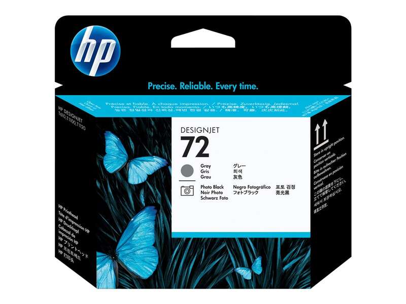 CABEZAL DE IMPRESION HP 72 Cabezal de Impresion Original - Negro Photo y Gris - C9380A