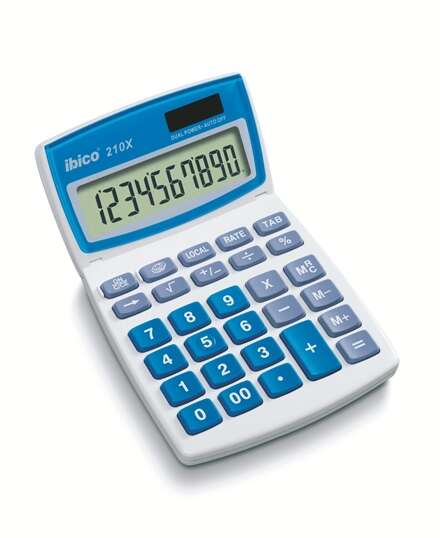 CALCULADORA IBICO 10 DIGITOS EURO 210X IB410079