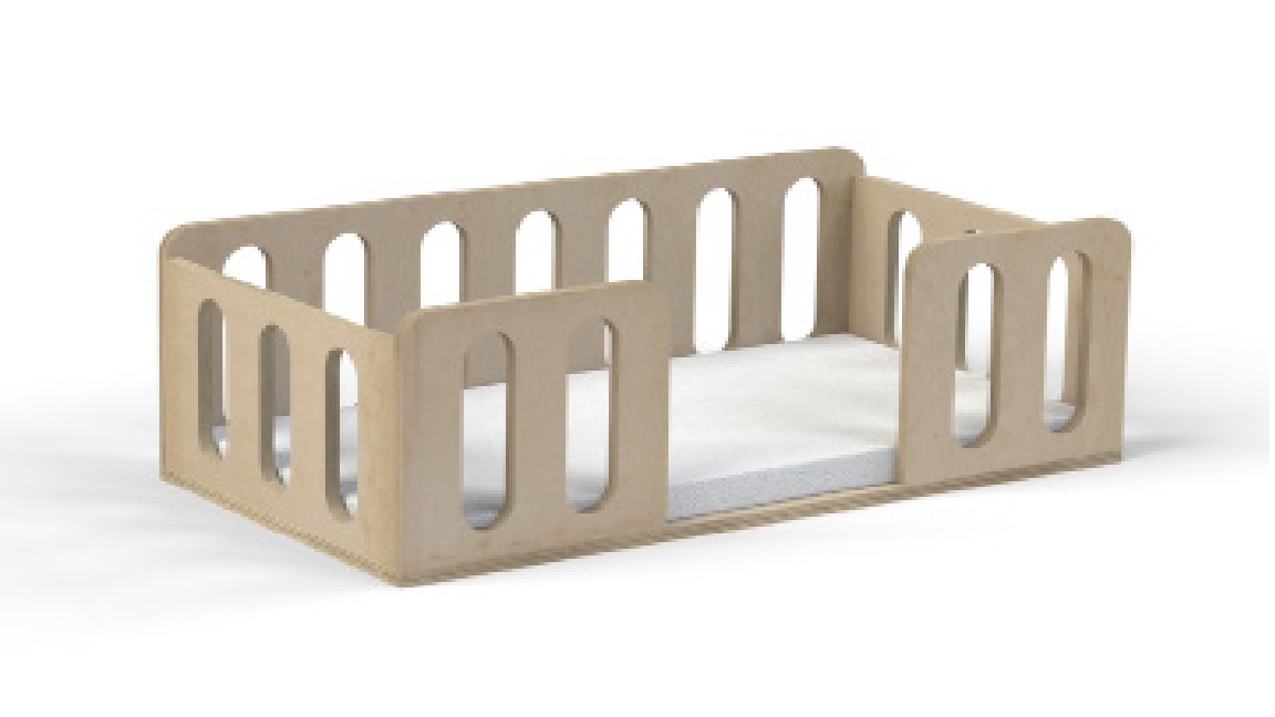 CAMA INFANTIL ABEDUL 105X55X34CM