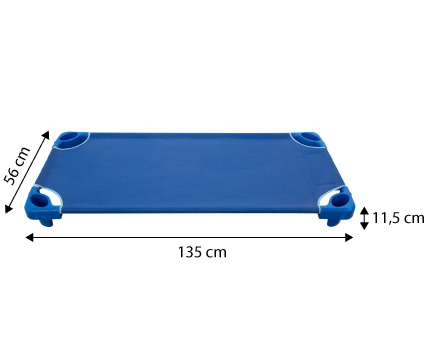 CAMITA APILABLE PACK 5U. ( DISPONIBLE EN 6 COLORES) 56X135X11,5 CM REF 922