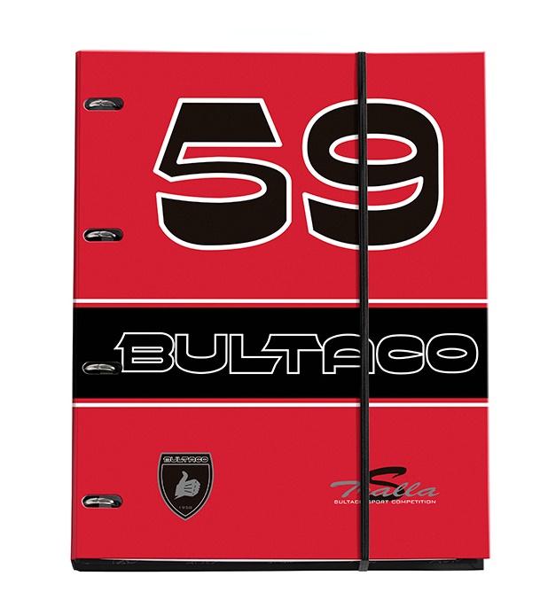 CARPETA BLOC 4 ANILLAS DE 20MM BULTACO TRALLA