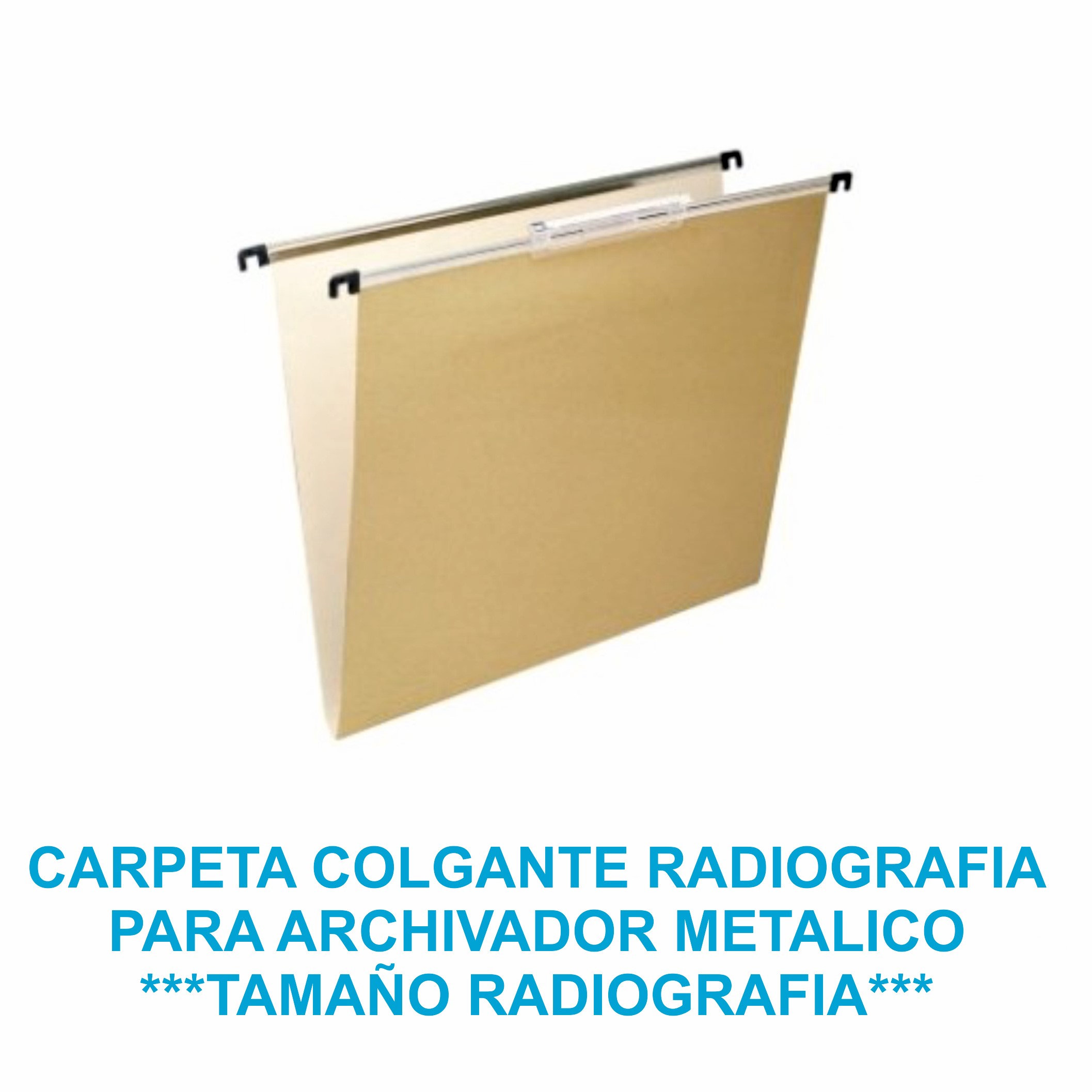 CARPETA COLGANTE RADIOGRAFIA KRAF DE 45X31CM