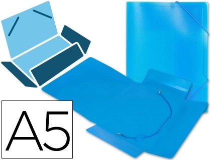 CARPETA POLIPROPILENO PLASTICO ***TAMAÑO CUARTO A5***