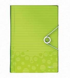 CARPETA SOLAPA WOW LEITZ A4 VERDE REF:  45990064