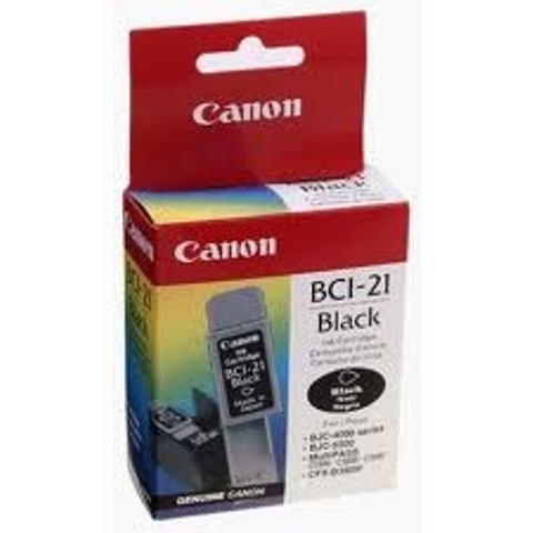 CARTUCHO CANON BJC 4100 NEGRO BCI21B