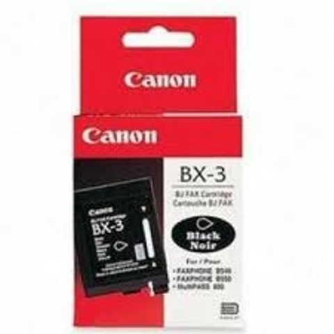 CARTUCHO CANON BX3 NEGRO FAX B-100 B-155 REF.BX3