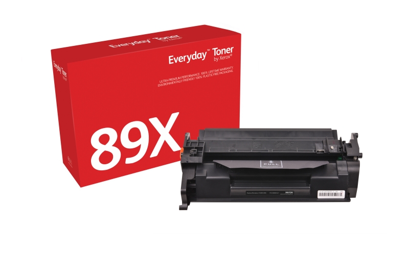 CARTUCHO COMPATIBLE  Xerox Everyday HP CF289X Negro Cartucho de Toner Generico - Reemplaza 89X