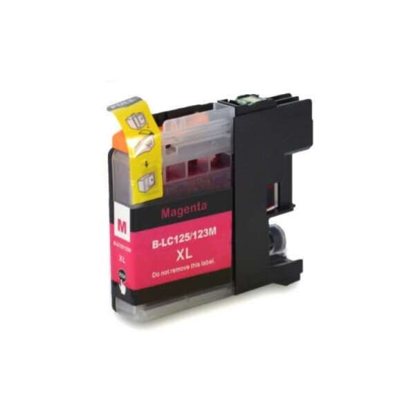 CARTUCHO COMPATIBLE Brother LC125XL Magenta Cartuchos de Tinta Generico - Reemplaza LC125XLM
