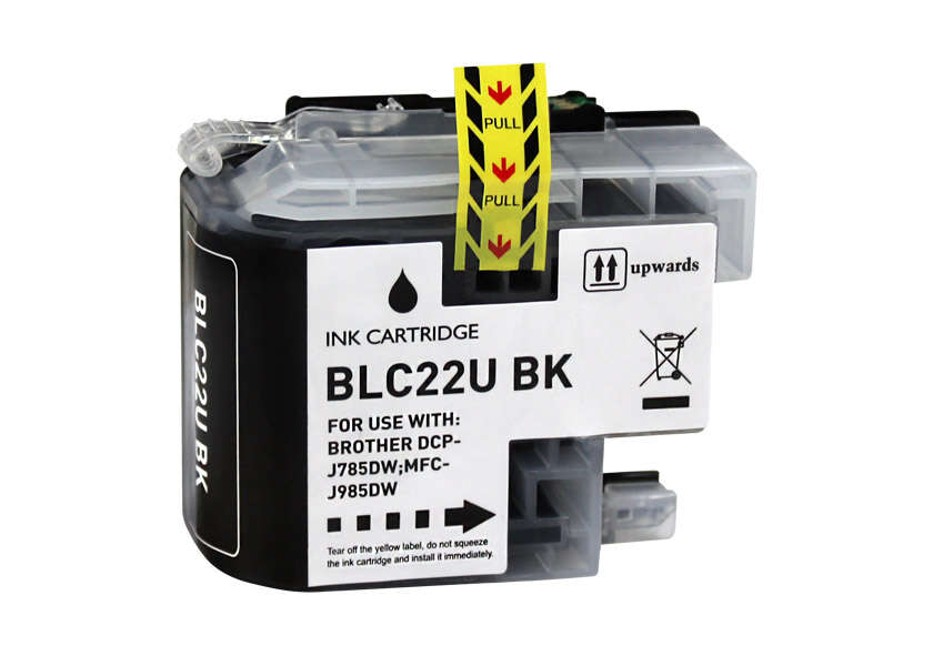 CARTUCHO COMPATIBLE Brother LC22U Negro Cartucho de Tinta Generico - Reemplaza LC22UBKBP