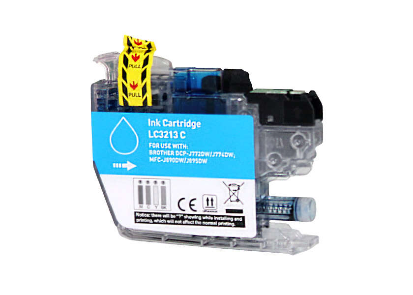 CARTUCHO COMPATIBLE Brother LC3217 Cyan Cartucho de Tinta Generico - Reemplaza LC3217C