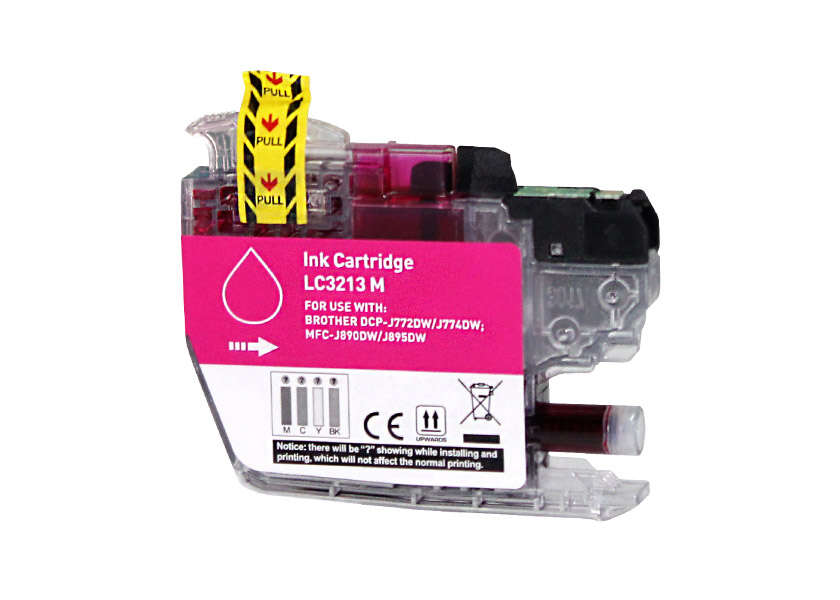 CARTUCHO COMPATIBLE Brother LC3217 Magenta Cartucho de Tinta Generico - Reemplaza LC3217M