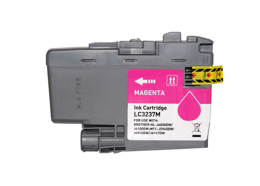 CARTUCHO COMPATIBLE Brother LC3237 Magenta Cartucho de Tinta Pigmentada Generico - Reemplaza LC3237M