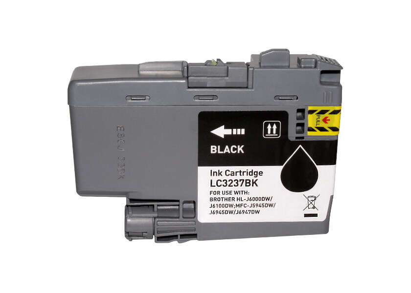 CARTUCHO COMPATIBLE Brother LC3237 Negro Cartucho de Tinta Pigmentada Generico - Reemplaza LC3237BK