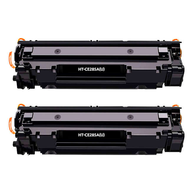 CARTUCHO COMPATIBLE Canon 728/725/712/713/726 Negro Pack de 2 Cartuchos de Toner Genericos - Reemplaza 3500B002/3484B002/1870B002/1871B002/3483B002